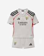 T-shirt e Pantaloncini Bambino Benfica Away 2025/26