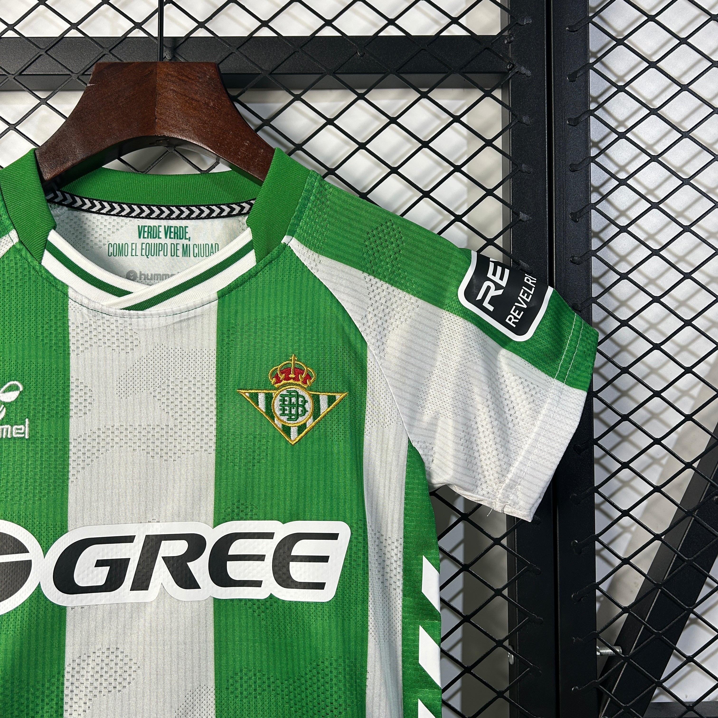 T-shirt e Pantaloncini Bambino Real Betis Home 2025/26