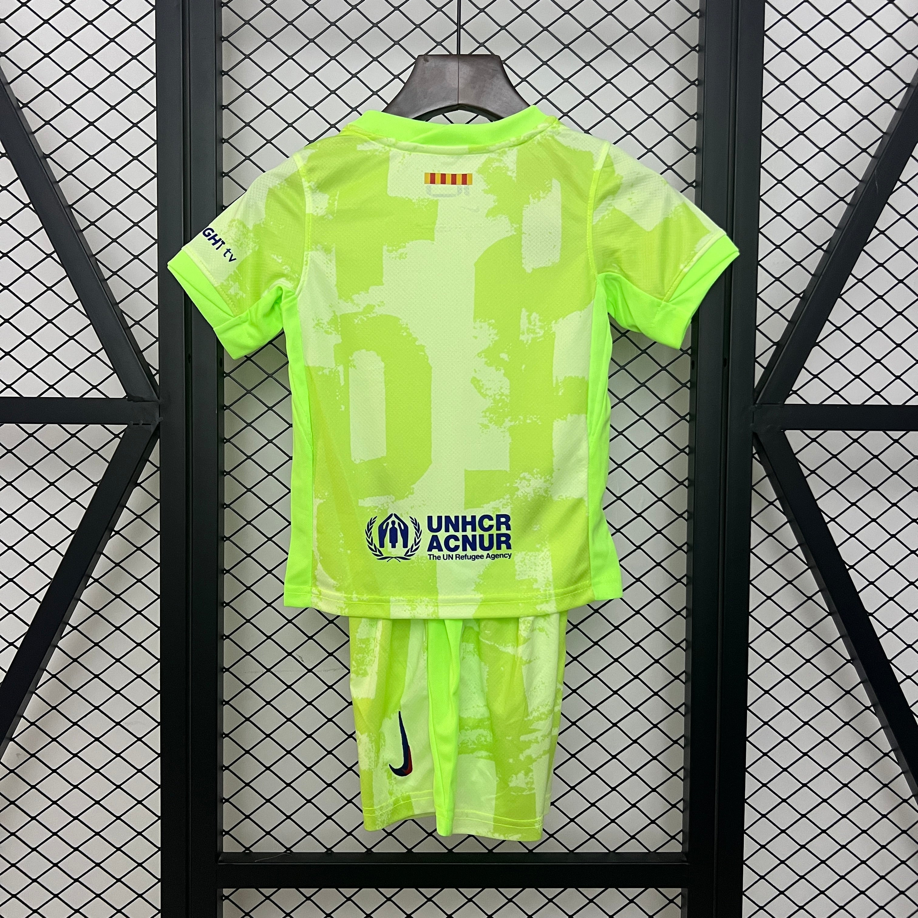 T-shirt e Pantaloncini Bambino FC Barcelona Third 2024/25
