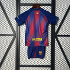T-shirt e Pantaloncini Bambino FC Barcelona Home 2025/26