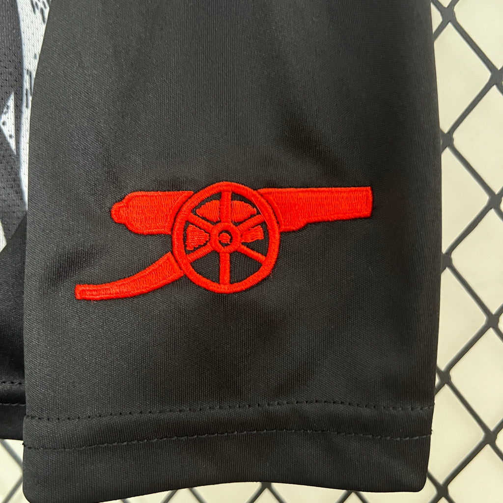 T-shirt e Pantaloncini Bambino Arsenal Away 2024/25