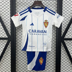 T-shirt e Pantaloncini Bambino Real Zaragoza Home 2024/25