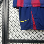 T-shirt e Pantaloncini Bambino FC Barcelona Home 2025/26