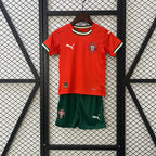T-shirt e Pantaloncini Bambino Portugal Home 2025/26