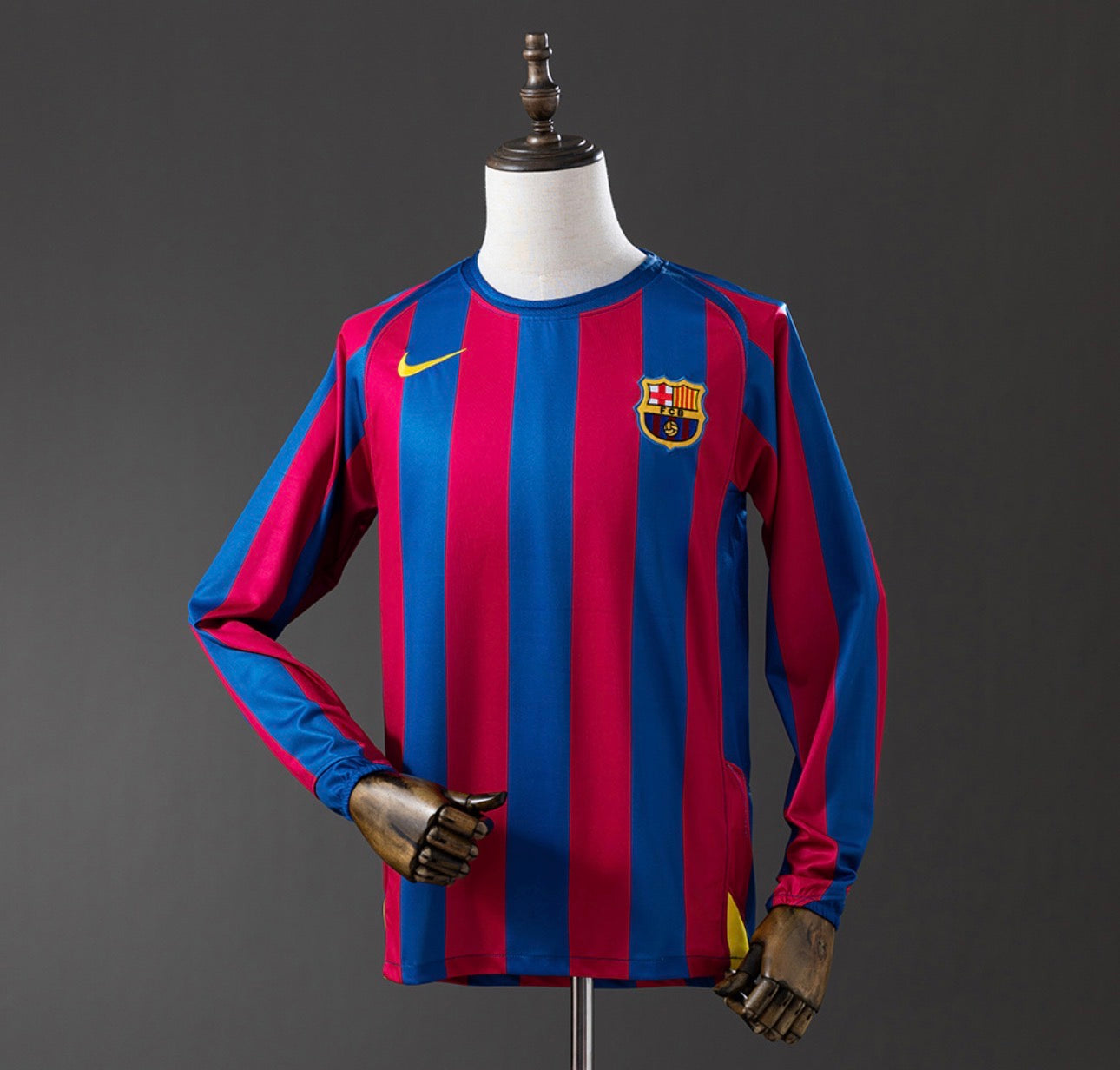 Maglia FC Barcelona Manica Lunga - Retro 2005/2006
