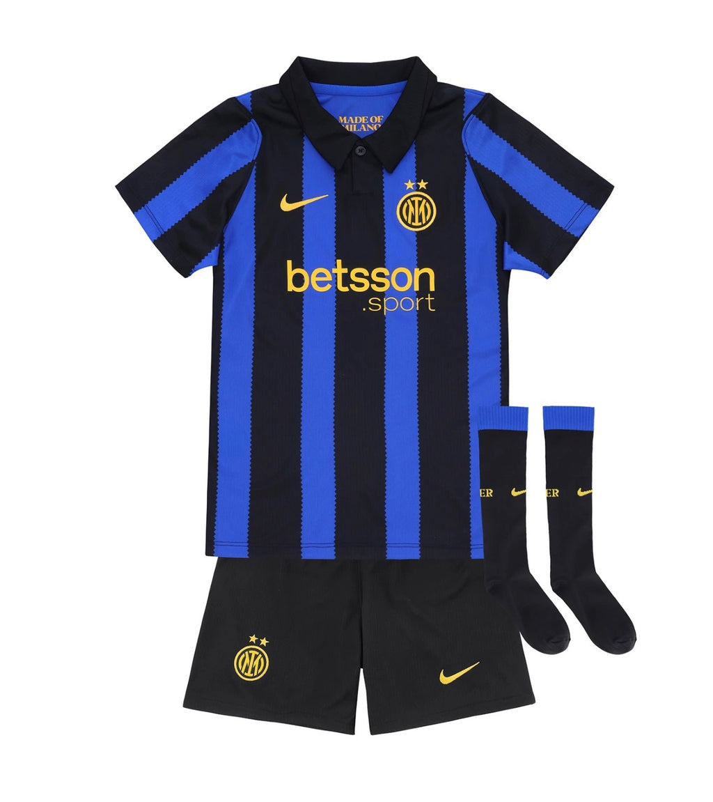 T-shirt e Pantaloncini Bambino Inter Home 2026/27 - Con Calzettoni