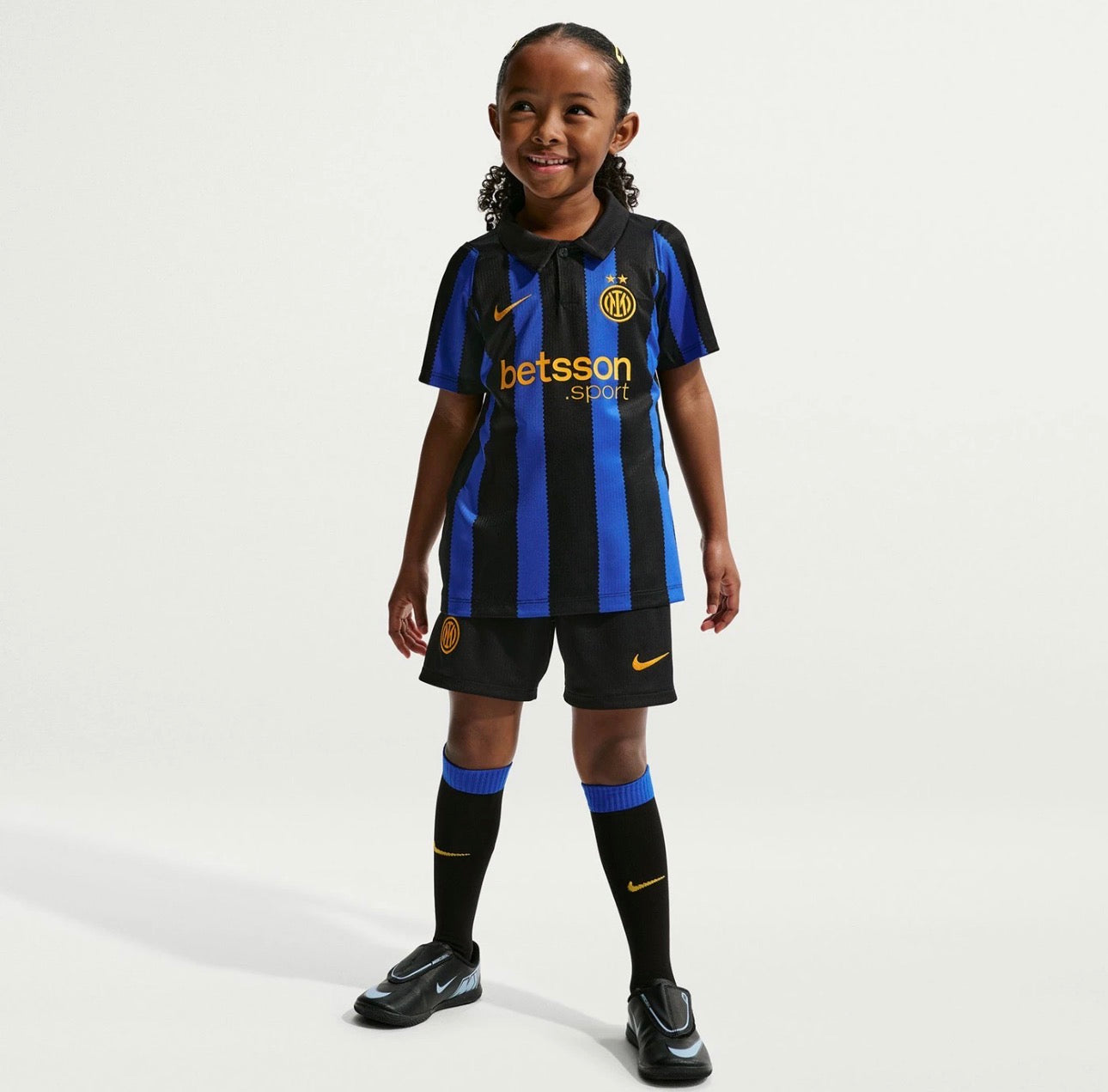 T-shirt e Pantaloncini Bambino Inter Home 2026/27 - Con Calzettoni