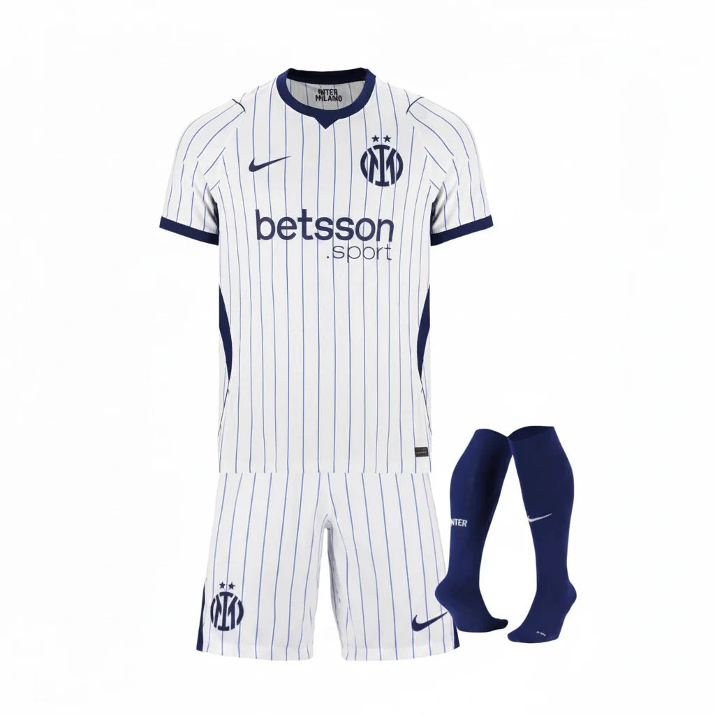 T-shirt e Pantaloncini Bambino Inter Away 2026/27 - Con Calzettoni