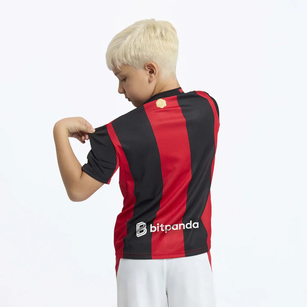 T-shirt e Pantaloncini Bambino A.C Milan Home 2026/27 - Con Calzettoni