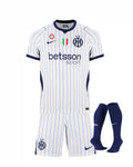 T-shirt e Pantaloncini Bambino Inter Away 2026/27 - Con Calzettoni + Scudetto + Coccarda