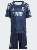 T-shirt e Pantaloncini Bambino Real Madrid Away 2025/26