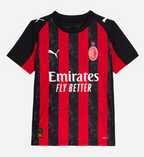 T-shirt e Pantaloncini Bambino A.C Milan Home 2025/26