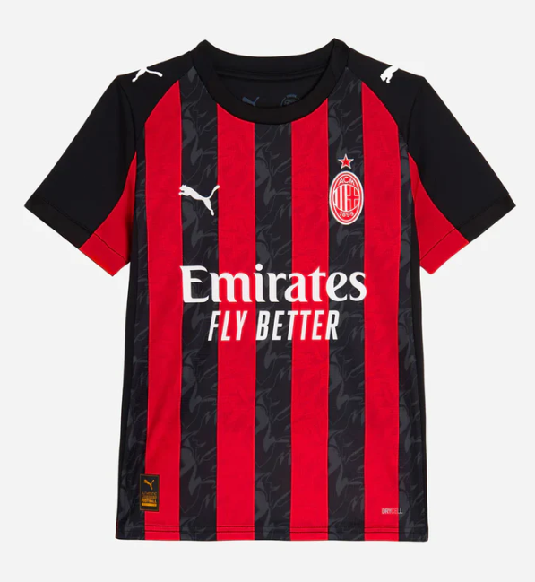 T-shirt e Pantaloncini Bambino A.C Milan Home 2025/26
