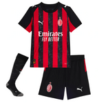 T-shirt e Pantaloncini Bambino A.C Milan Home 2025/26 - Con Calzettoni