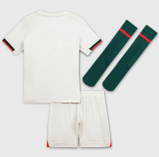 T-shirt e Pantaloncini Bambino Chelsea Away 2025/26 - Con Calzettoni