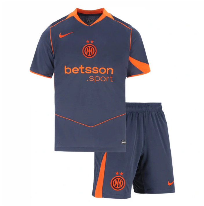 T-shirt e Pantaloncini Bambino Inter Third 2025/26