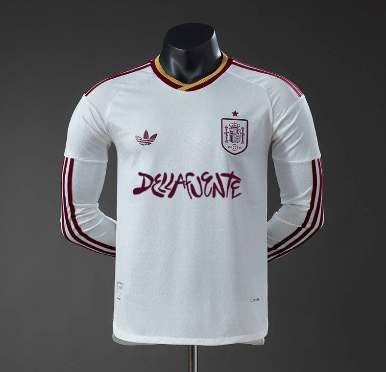 Maglia Manica lunga Spagna x Dellafuente 2026/27 -Versione Giocatore