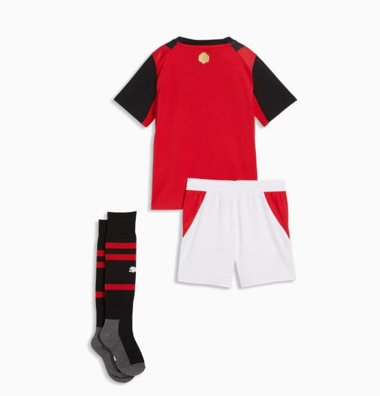 T-shirt e Pantaloncini Bambino A.C Milan Home 2026/27 - Con Calzettoni