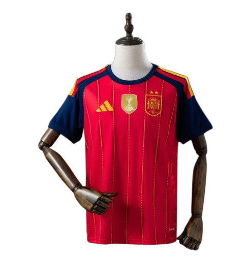 Maglia Spagna Home 26/27 - Due volte Campione del Mondo ⭐⭐ - Con Patch