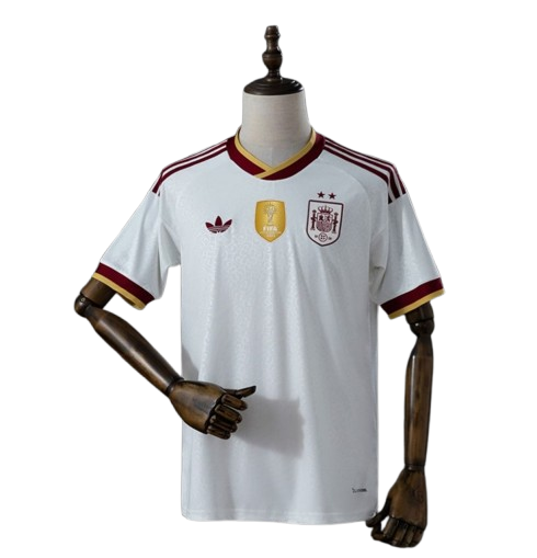 Maglia Spagna Away 26/27 - Due volte Campione del Mondo ⭐⭐ - Con Patch