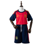 T-shirt e Pantaloncini Bambino Spagna Home 26/27 - Due volte Campione del Mondo ⭐⭐