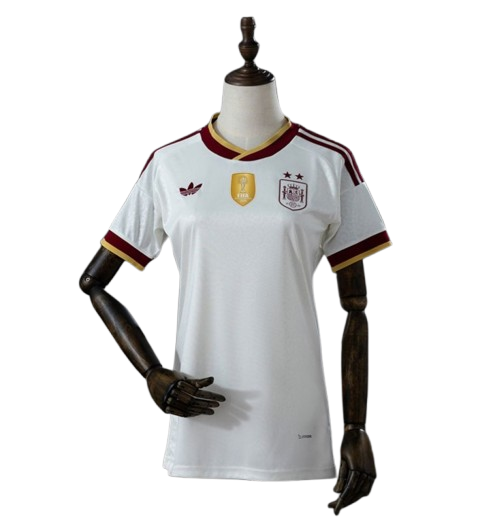Maglia Spagna Away 26/27 - Due volte Campione del Mondo ⭐⭐ - Con Patch - Femminile