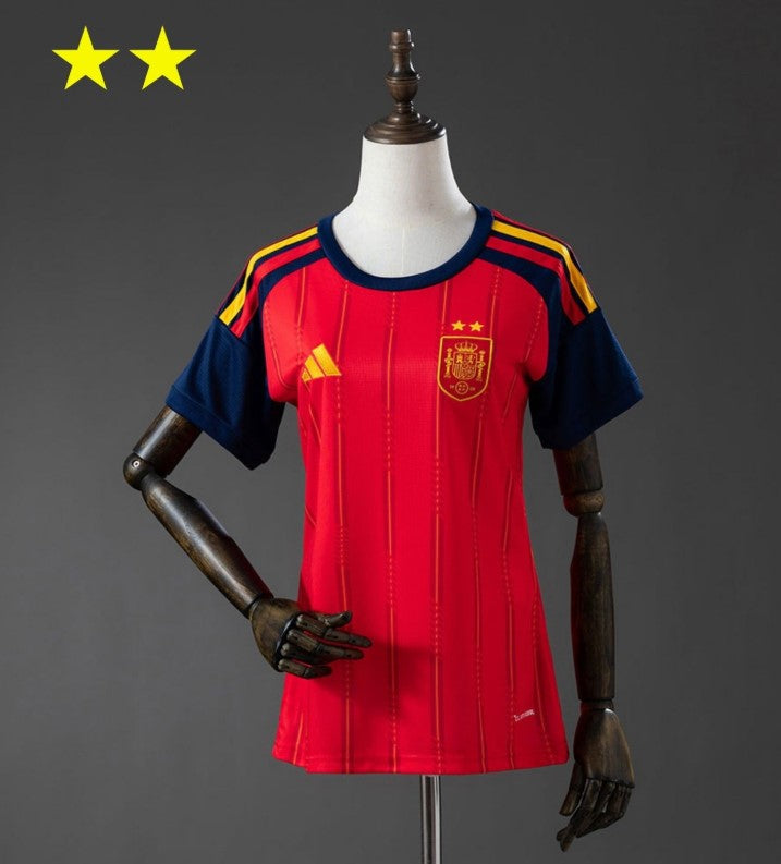 Maglia Spagna Home 26/27 - Due volte Campione del Mondo ⭐⭐ - Femminile