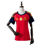 Maglia Spagna Home 26/27 - Due volte Campione del Mondo ⭐⭐ - Con Patch - Femminile