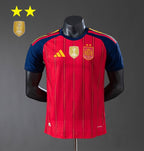 Maglia Spagna Home 26/27 - Due volte Campione del Mondo ⭐⭐ - Con Patch - Versione Giocatore