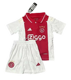 T-shirt e Pantaloncini Bambino Ajax Home 2024/25