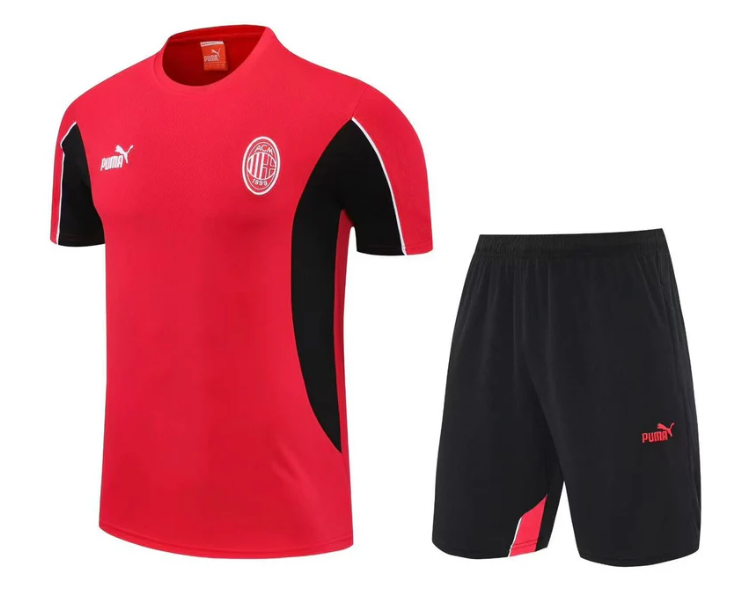 Maglia e Pantaloncini da Allenamento AC Milan 25/26