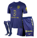 T-shirt e Pantaloncini Bambino Atletico de Madrid Away 2025/26 - Con Calzettoni