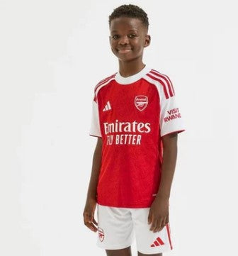T-shirt e Pantaloncini Bambino Arsenal Home 2025/26