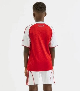 T-shirt e Pantaloncini Bambino Arsenal Home 2025/26