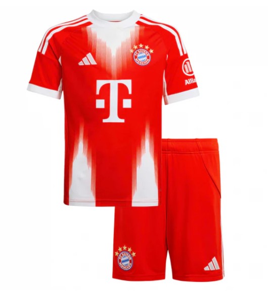 T-shirt e Pantaloncini Bambino Bayern Monaco Home 2025/26