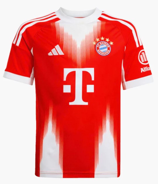 T-shirt e Pantaloncini Bambino Bayern Monaco Home 2025/26 - Con Calzettoni