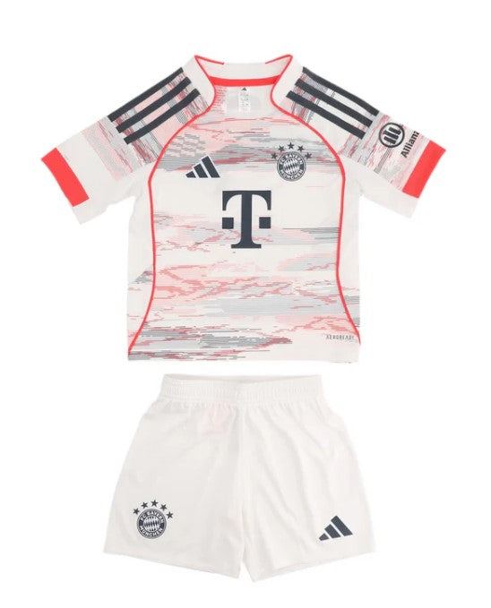 T-shirt e Pantaloncini Bambino Bayern Monaco Away 2025/26