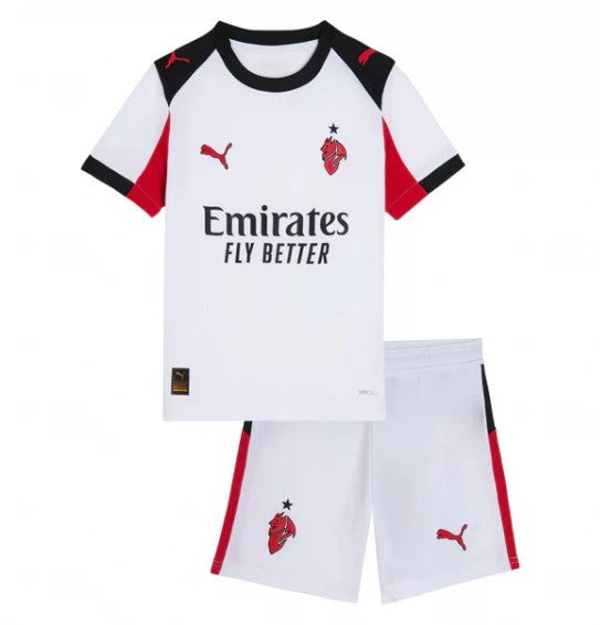 T-shirt e Pantaloncini Bambino A.C Milan Away 2025/26