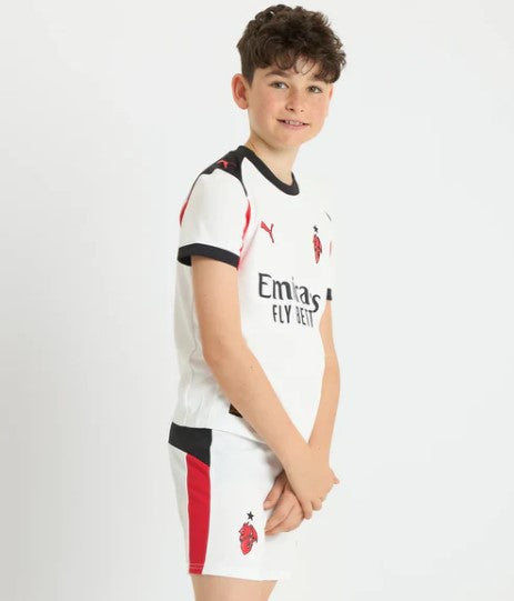 T-shirt e Pantaloncini Bambino A.C Milan Away 2025/26