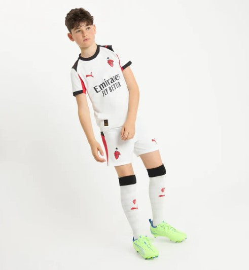 T-shirt e Pantaloncini Bambino A.C Milan Third 2025/26 - Con Calzettoni