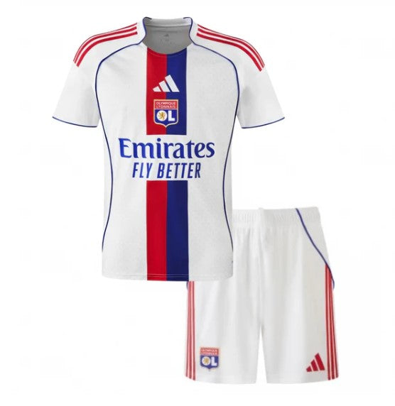 T-shirt e Pantaloncini Bambino Lyon Home 2025/26