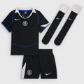 T-shirt e Pantaloncini Bambino Chelsea Third 2025/26 - Con Calzettoni