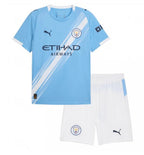 T-shirt e Pantaloncini Bambino Manchester City Home 2025/26