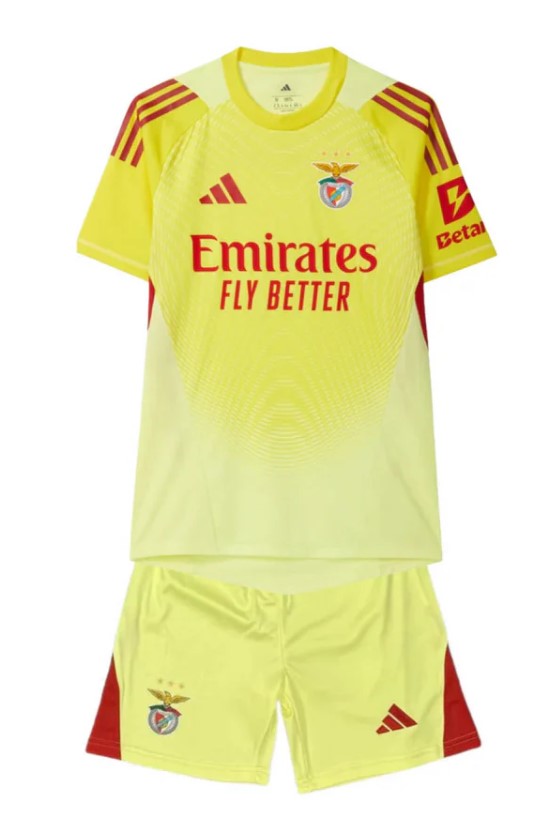 T-shirt e Pantaloncini Bambino Benfica 2025/26 - Portiere