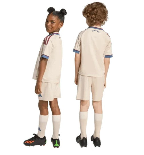 T-shirt e Pantaloncini Bambino Ajax Away 2025/26