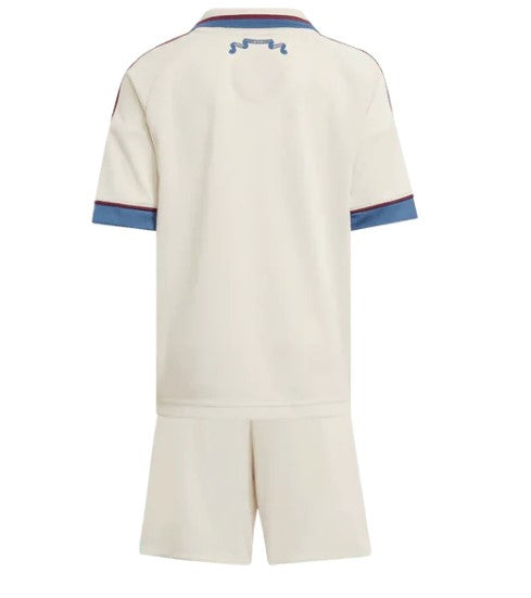 T-shirt e Pantaloncini Bambino Ajax Away 2025/26
