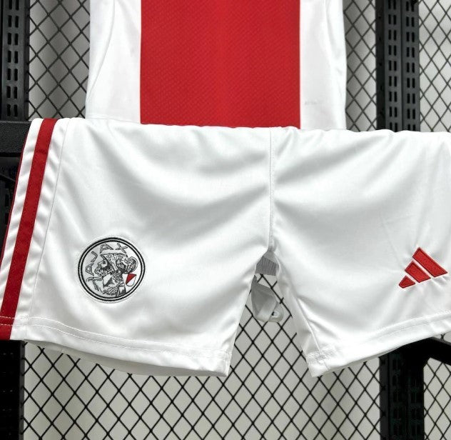 T-shirt e Pantaloncini Bambino Ajax Home 2025/26