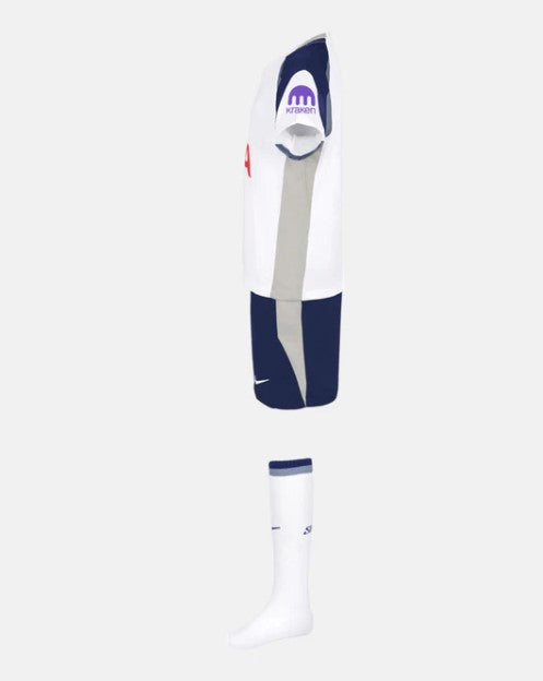 T-shirt e Pantaloncini Bambino Tottenham Home 2025/26 - Con Calzettoni
