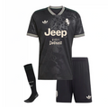 T-shirt e Pantaloncini Bambino Juventus Third 2025/26 - Con Calzettoni