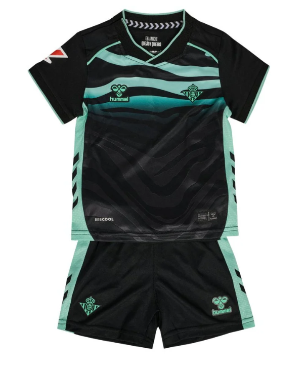 T-shirt e Pantaloncini Bambino Real Betis Third 2025/26